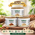 Premium Nut Combo – Almonds, Cashews & Pistachios | Pack of 3| Almonds-140gm,cashwes-140 gm.Pistachios-120gm|Total weight -400gm