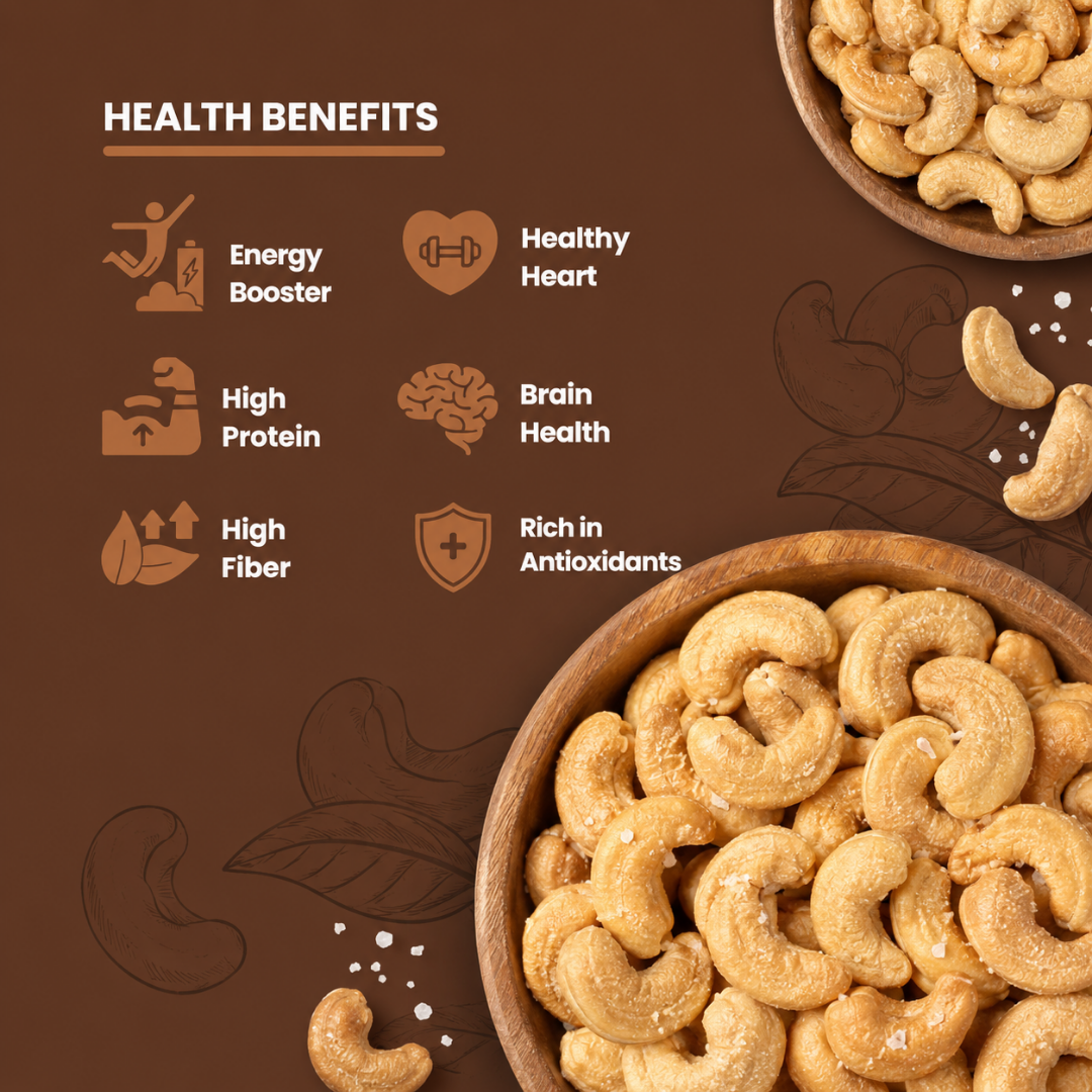 SUNNAC Simply Salted Cashews – 140g | Lightly Roasted & Perfectly Seasoned
